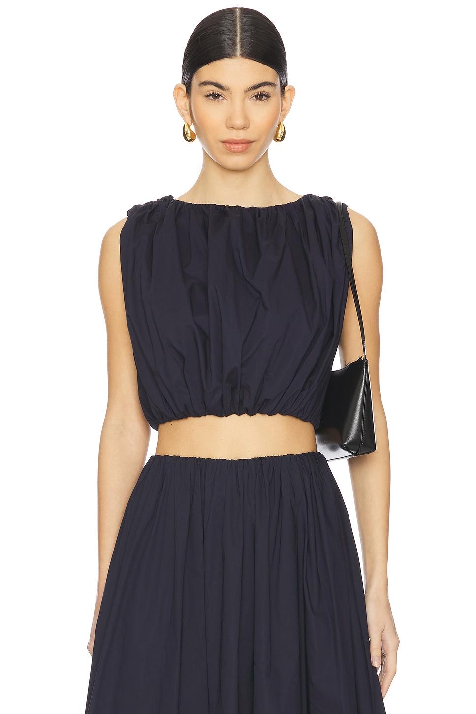 bari poplin top