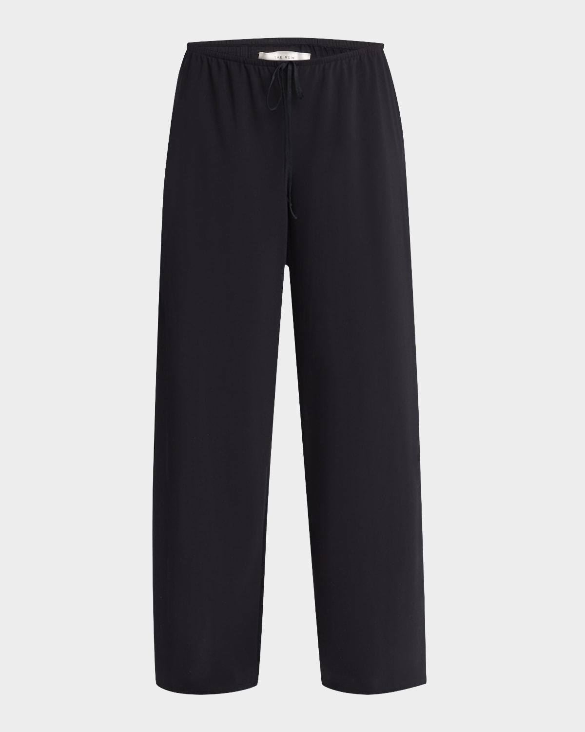 bariem wide-leg jersey pants