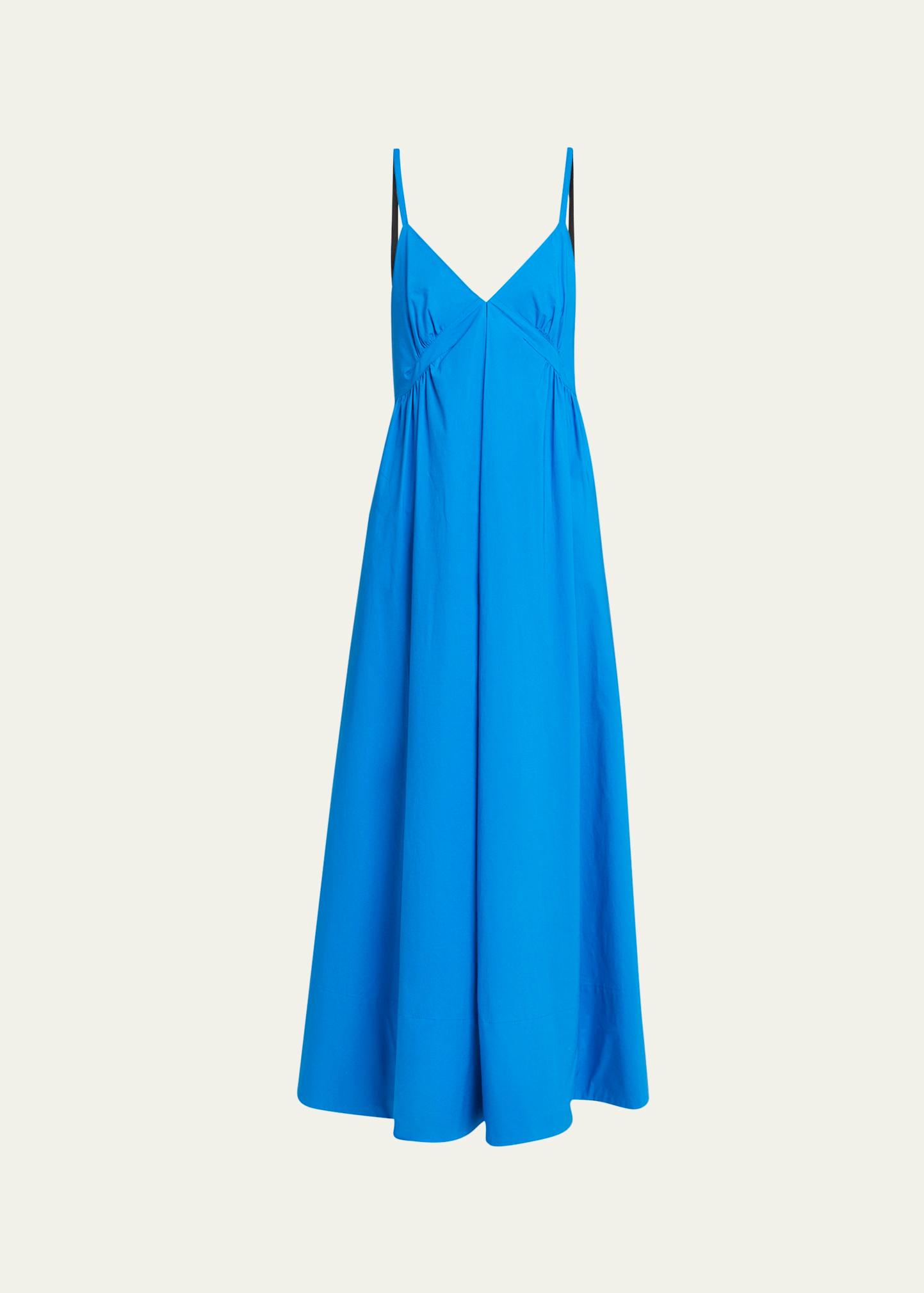 barker sleeveless stretch poplin dress