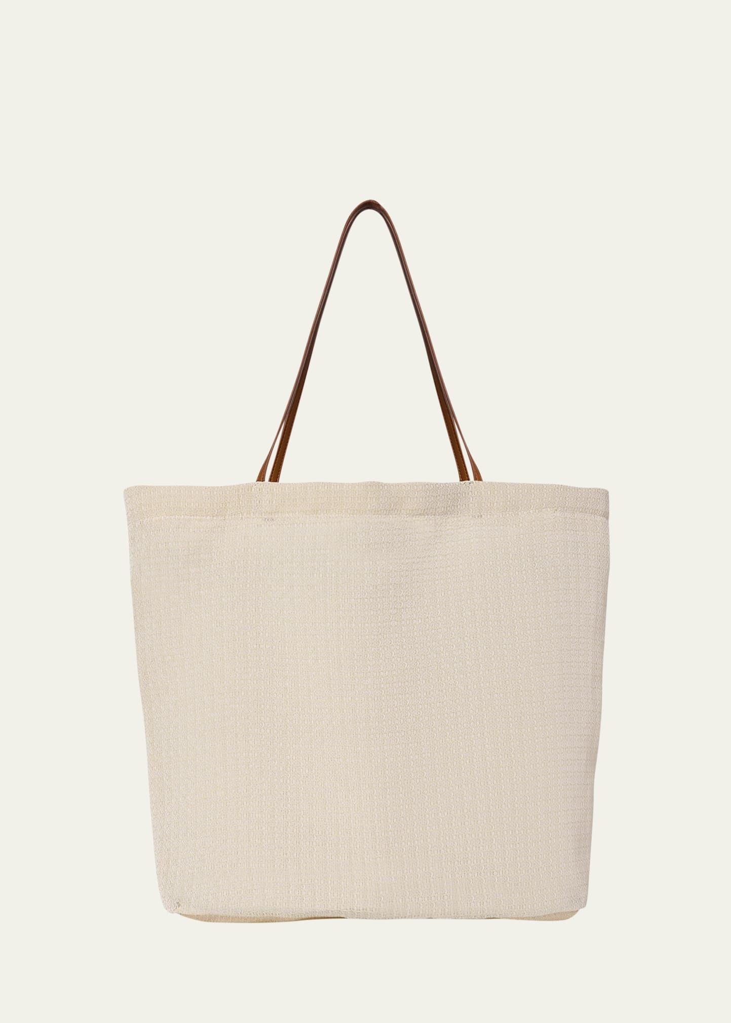 barn tote bag in vivid mesh