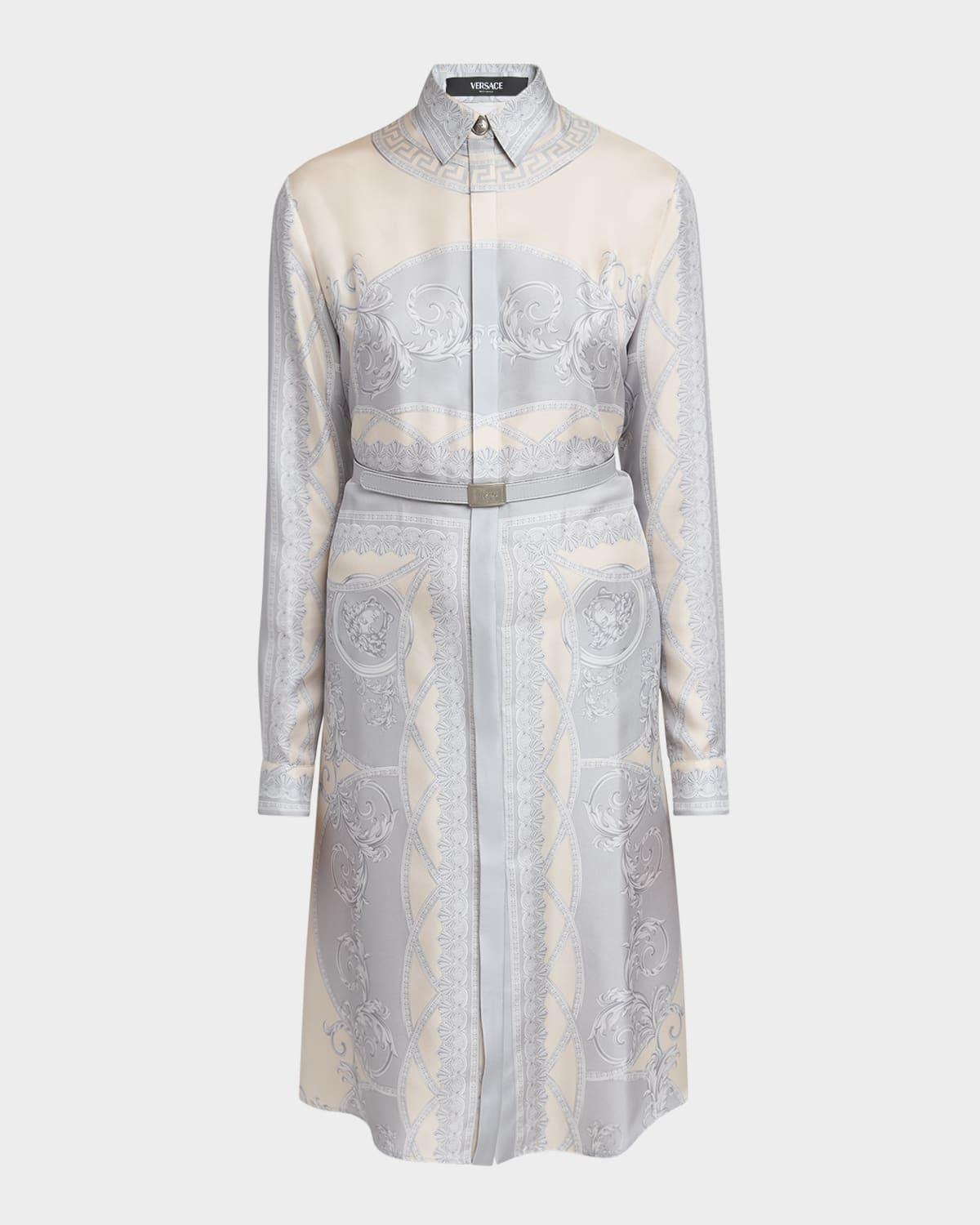 barocco foulard coupe des dieux dress