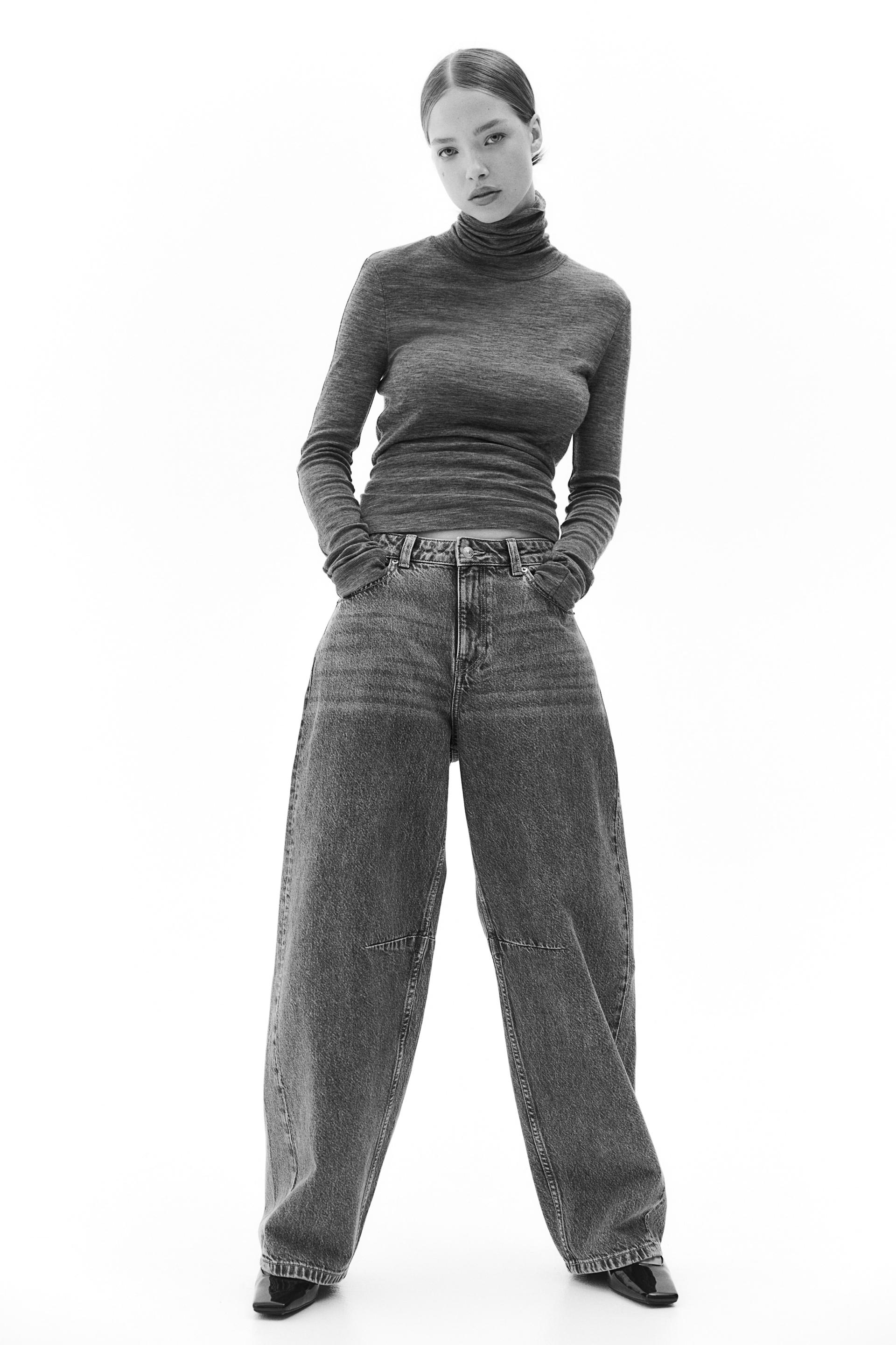 barrel regular jeans
