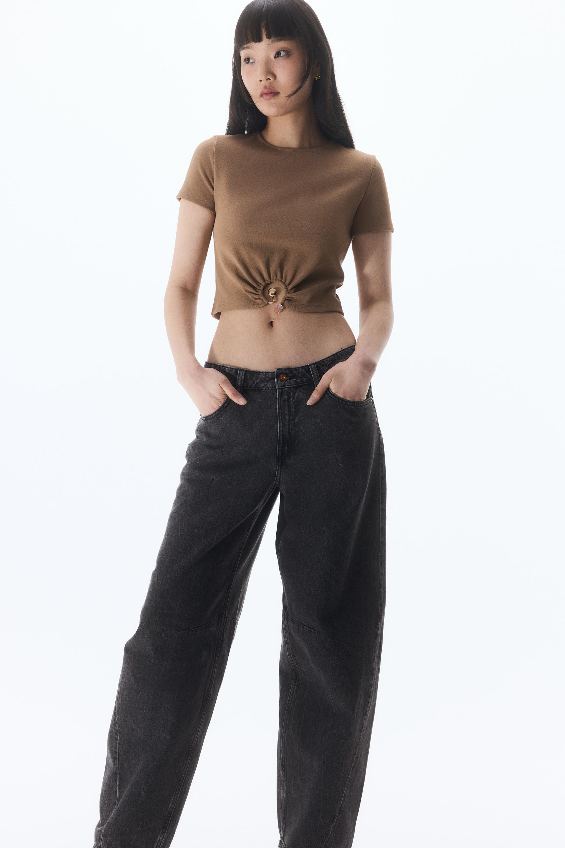 barrel regular jeans