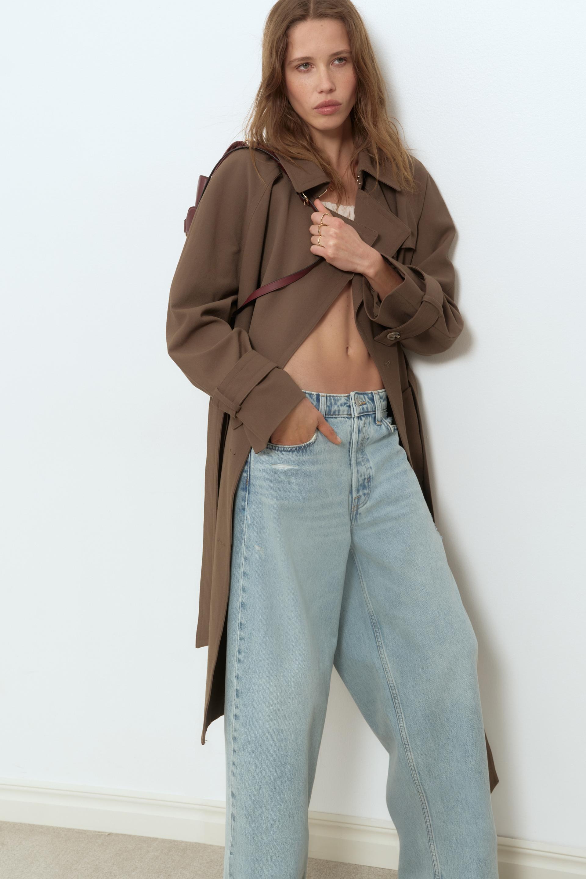 barrel regular waist ankle jeans