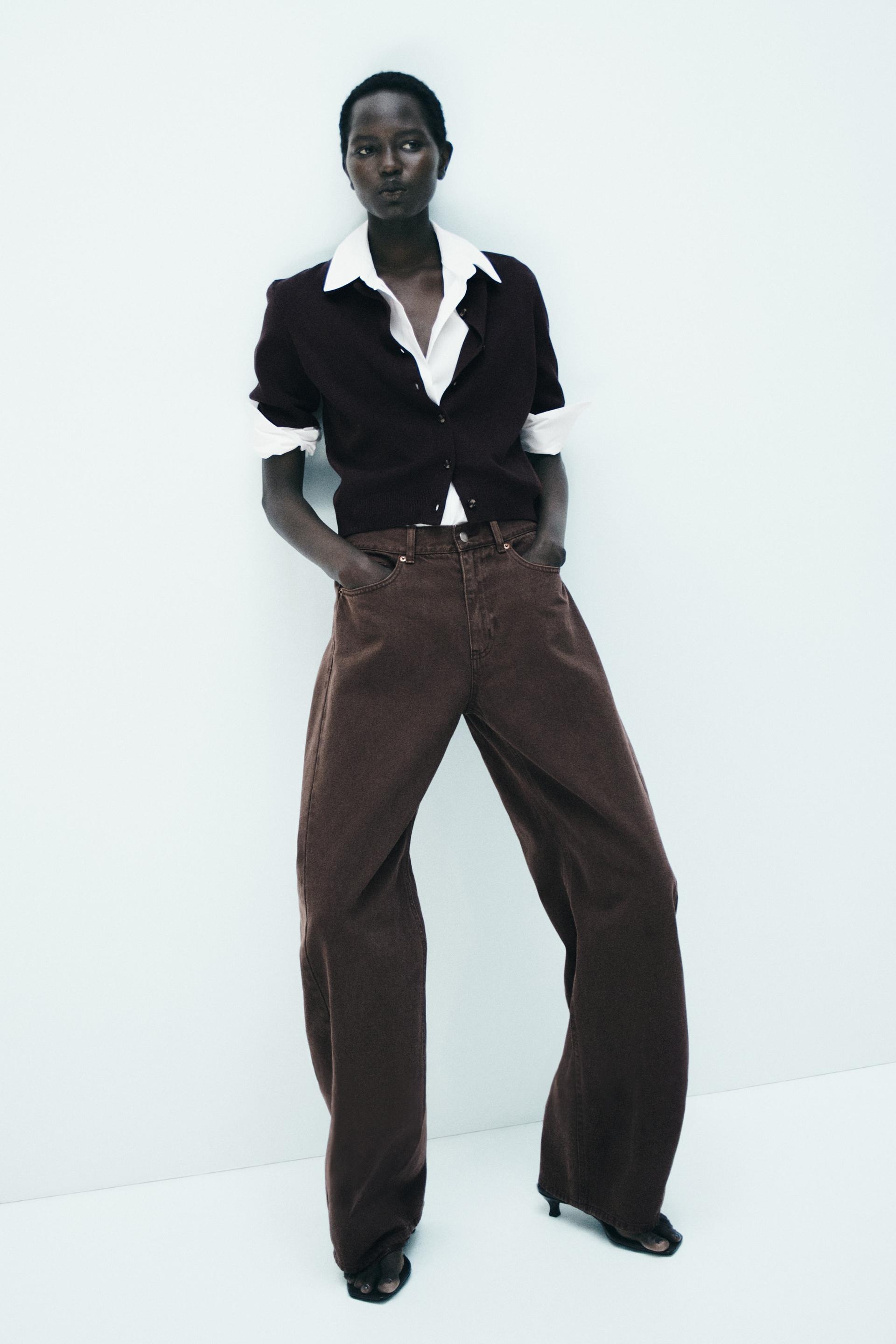 barrel regular waist jeans