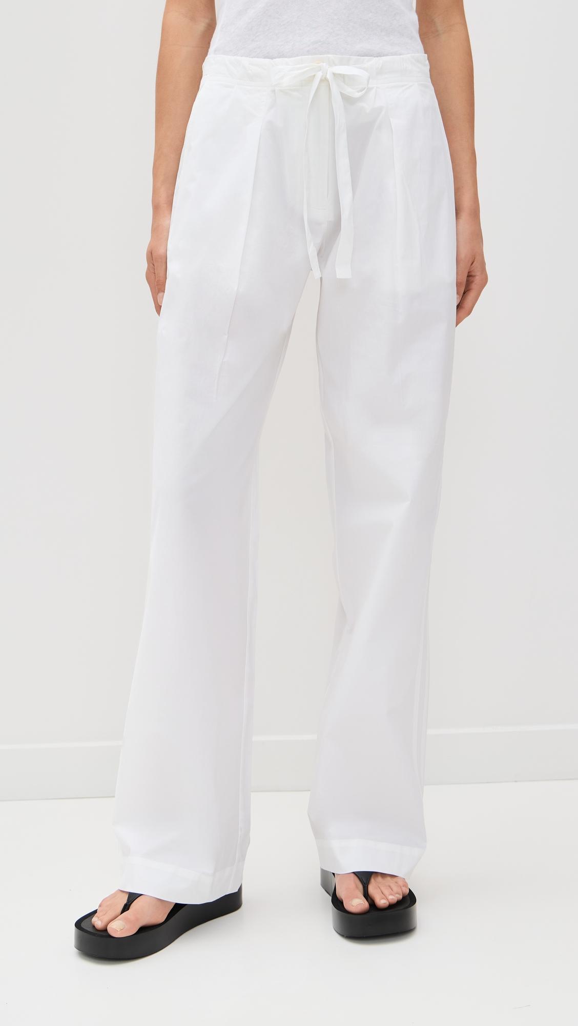 barrett pants in stretch poplin