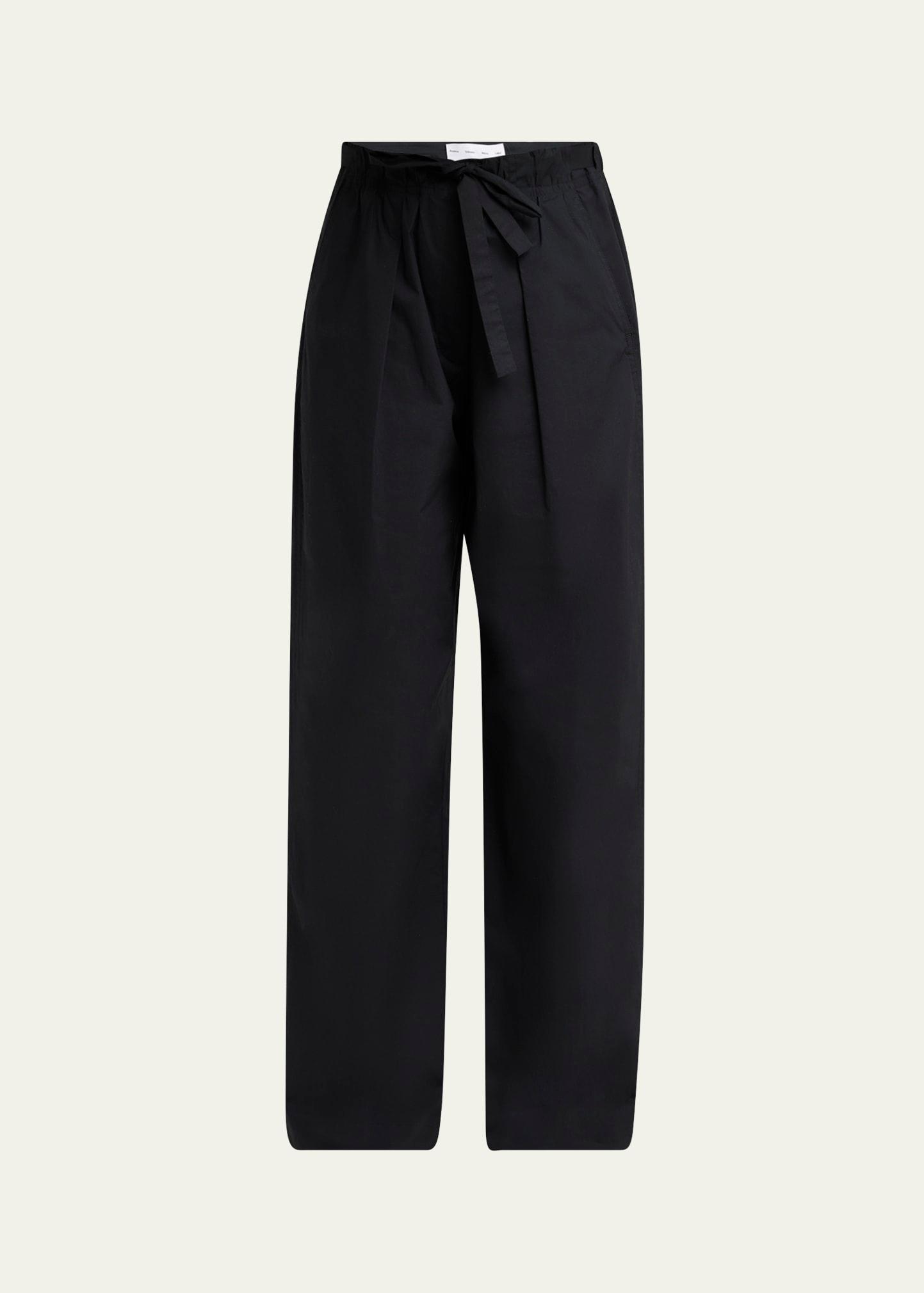 barrett stretch poplin pants