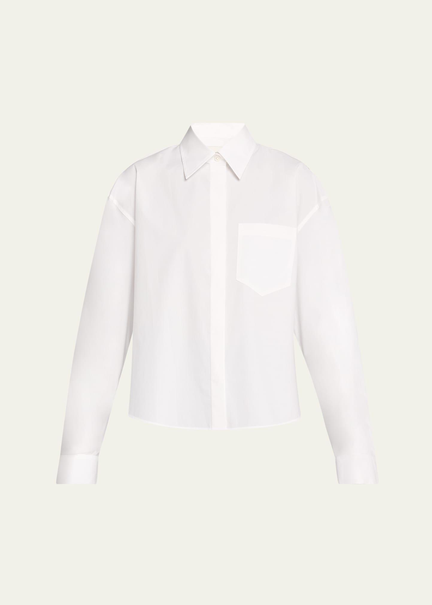 bartley poplin cotton shirt