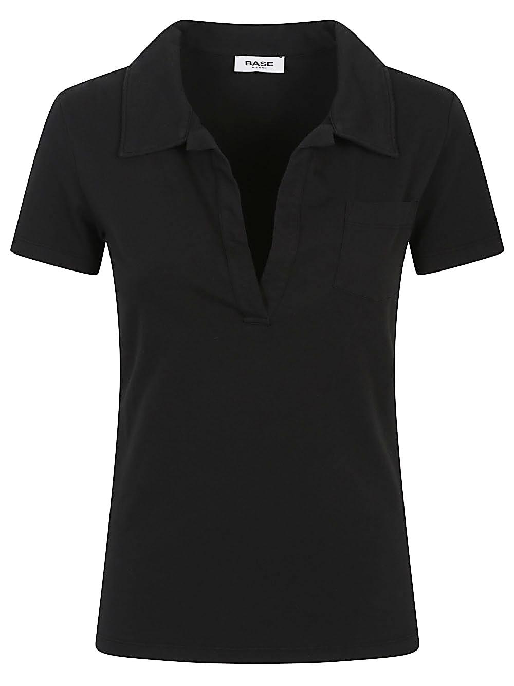 base cotton polo shirt