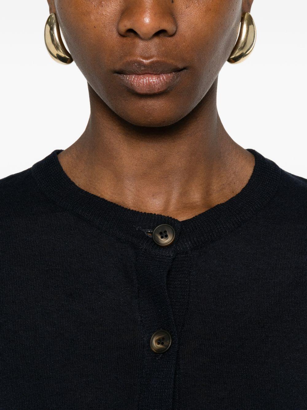 base sweaters blue linen/flax - women