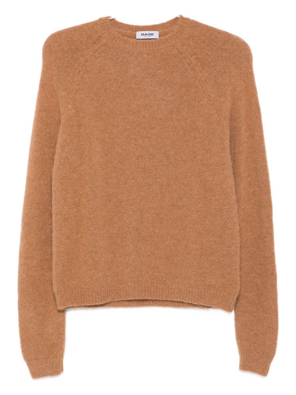 base wool crewneck sweater