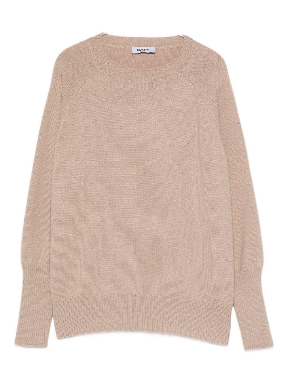 base wool crewneck sweater