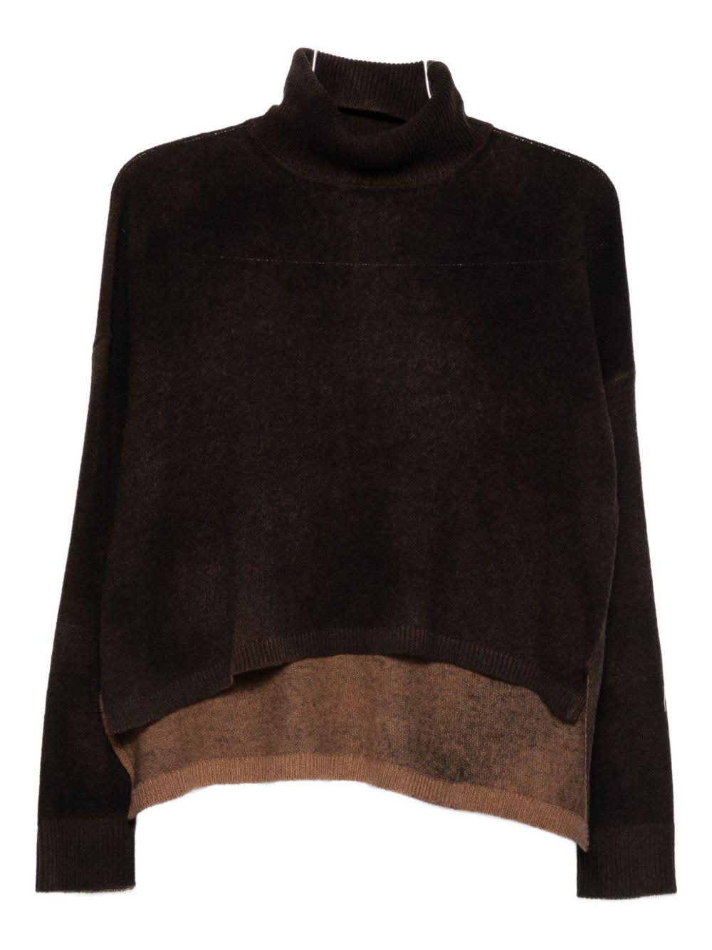 base wool turtle-neck sweater
