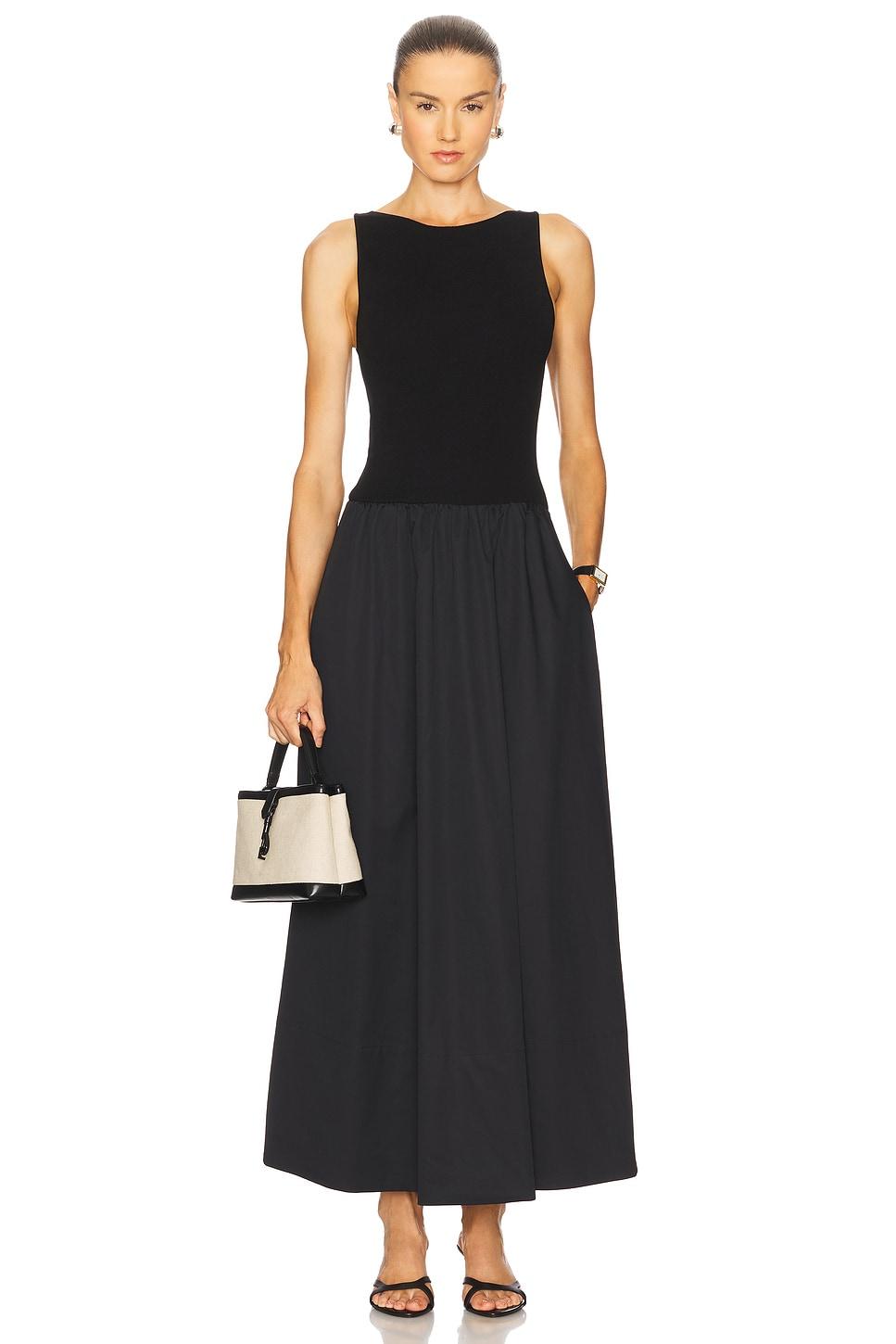 bateau cut out dress