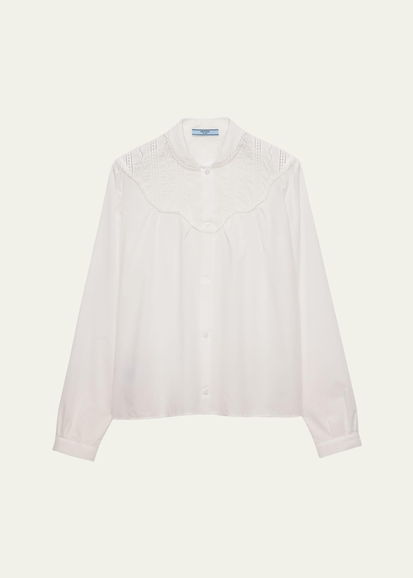 batista embroidered blouse