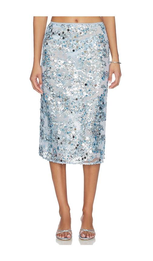 baum und pferdgarten shania skirt in blue.