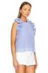 baylin pleated top