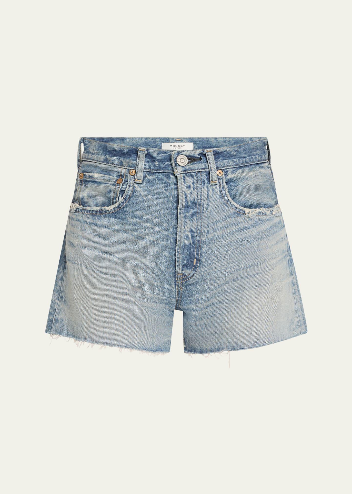 bayville cut-off denim shorts