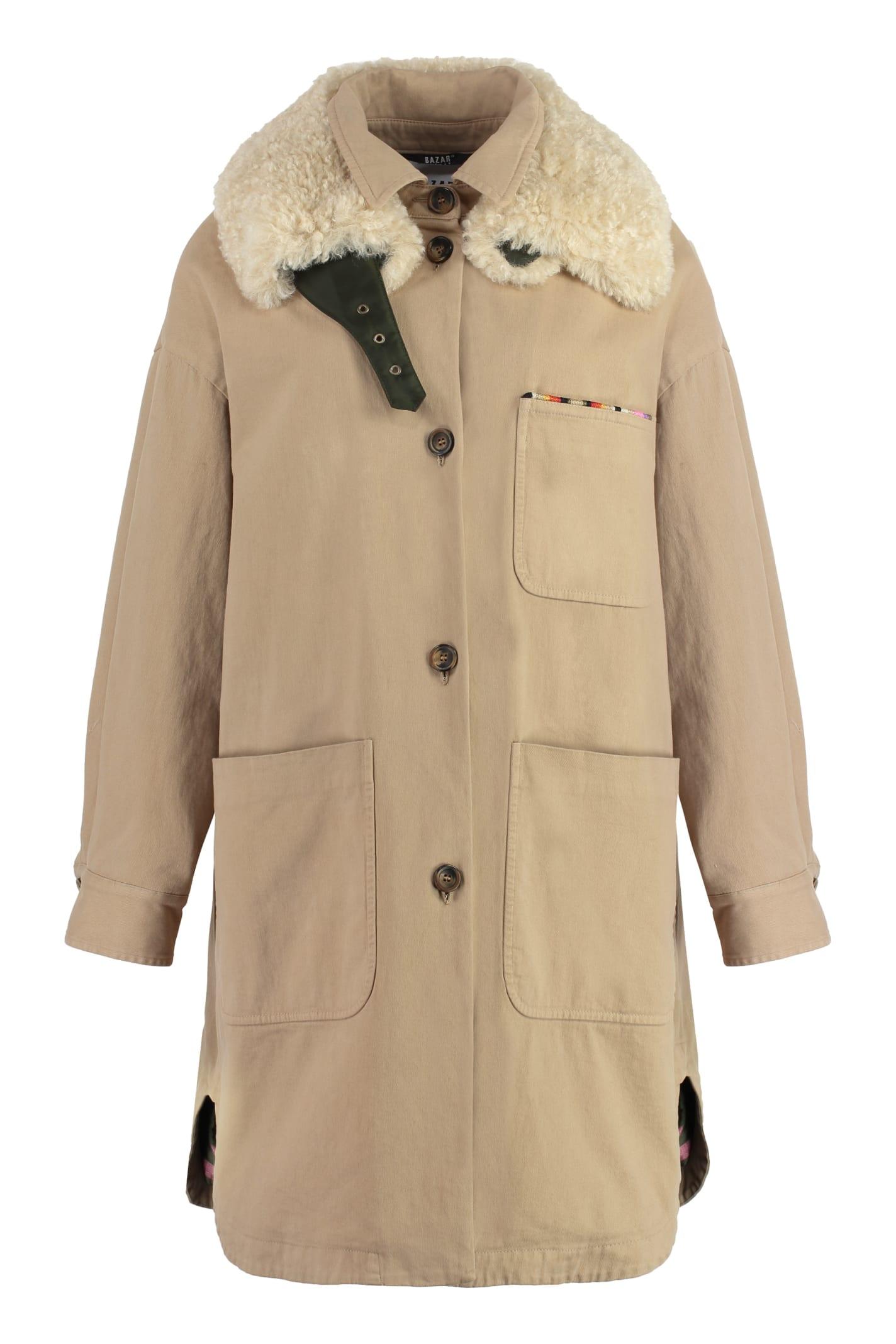 bazar deluxe canvas parka