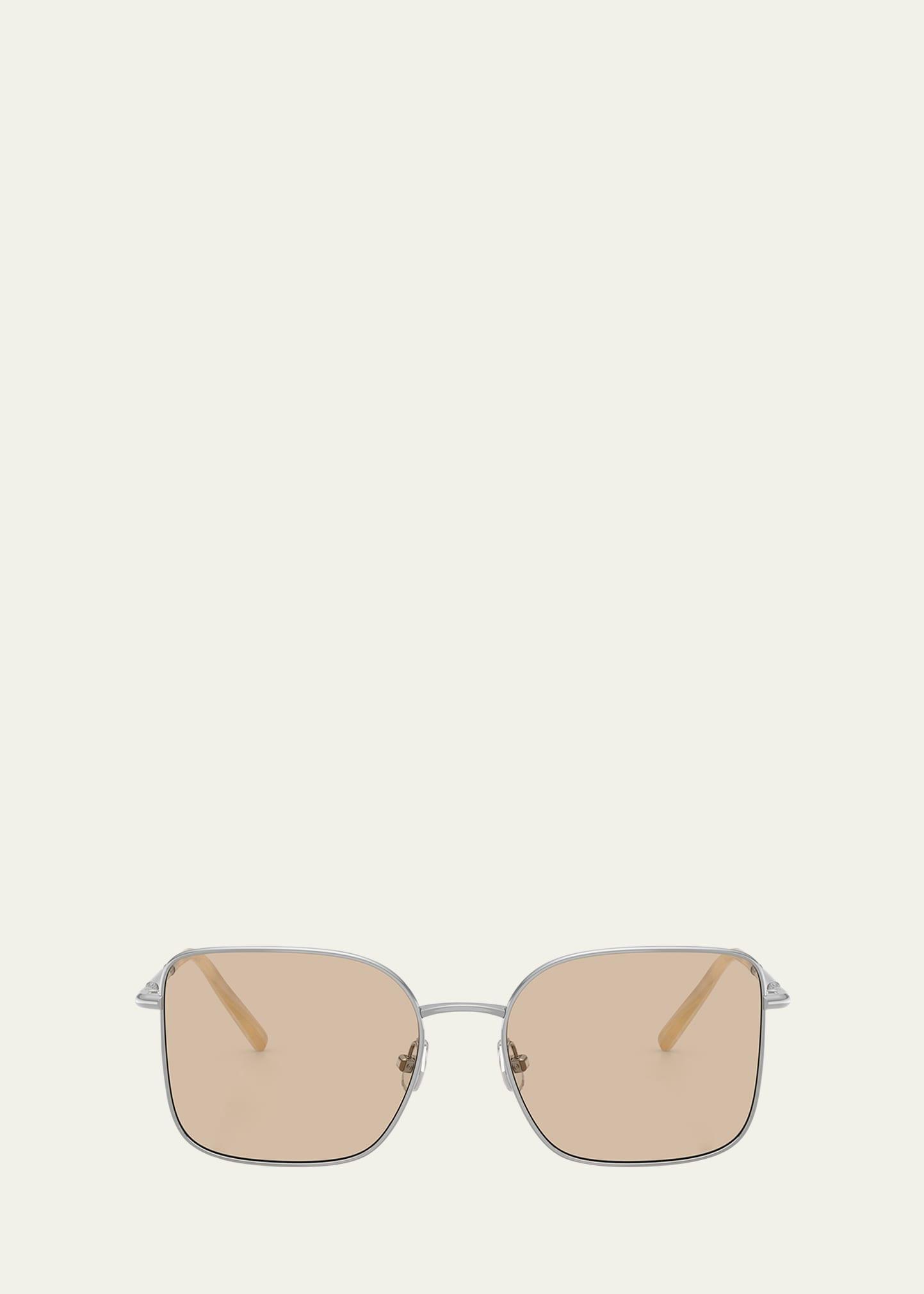 bc1005t rectangular titanium sunglasses