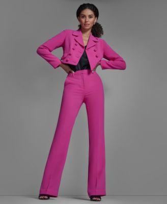 bcbg womens pink suit
