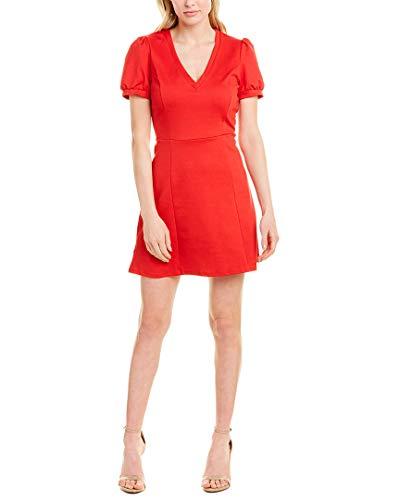 bcbgeneration women's day shrt slv knit dress, electric red, medium