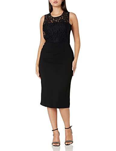 bcbgeneration women's dress with pencil skirt, black, 12
