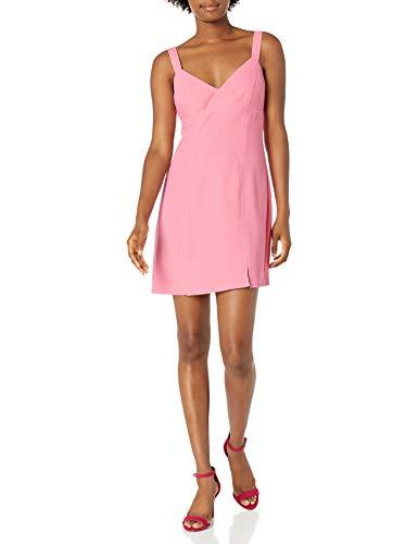 bcbgeneration women's stitched bodycon dress, watermelon, 8