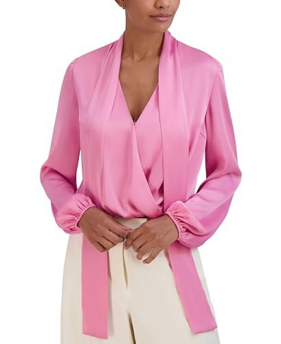 bcbgmaxazria women's blouse, pink glow