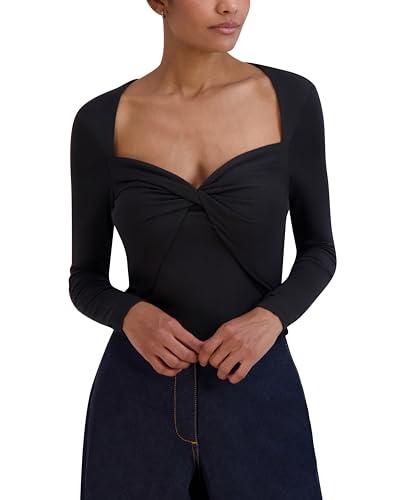 bcbgmaxazria women's top, black