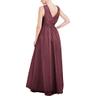 bcbgmaxazria womens embroidered maxi evening dress red 4