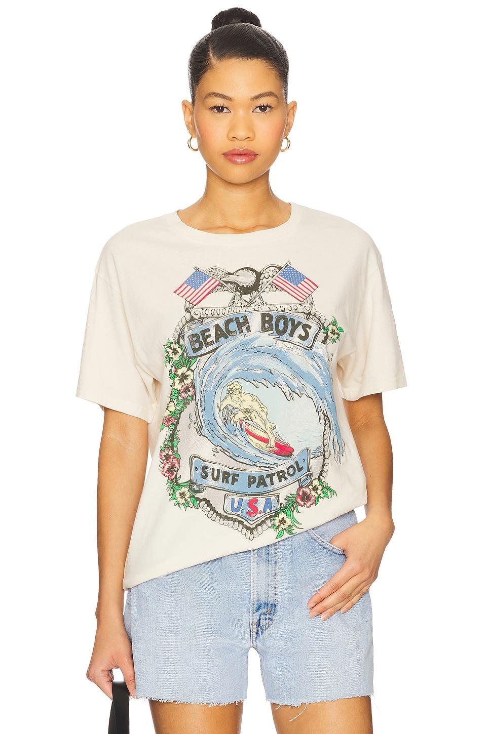 beach boys surf patrol boyfriend tee