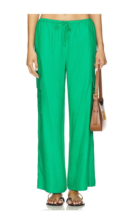 beach riot amara pant in green.