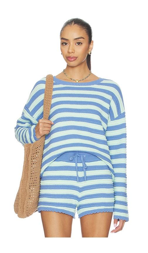 beach riot beach sweater in blue,mint.