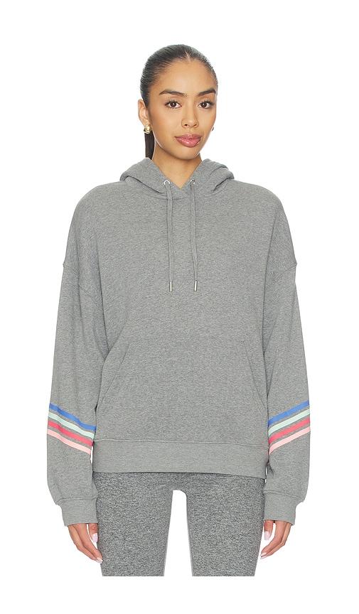 beach riot dess hoodie in grey.