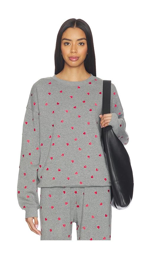 beach riot devyn oversized sweater in grey.