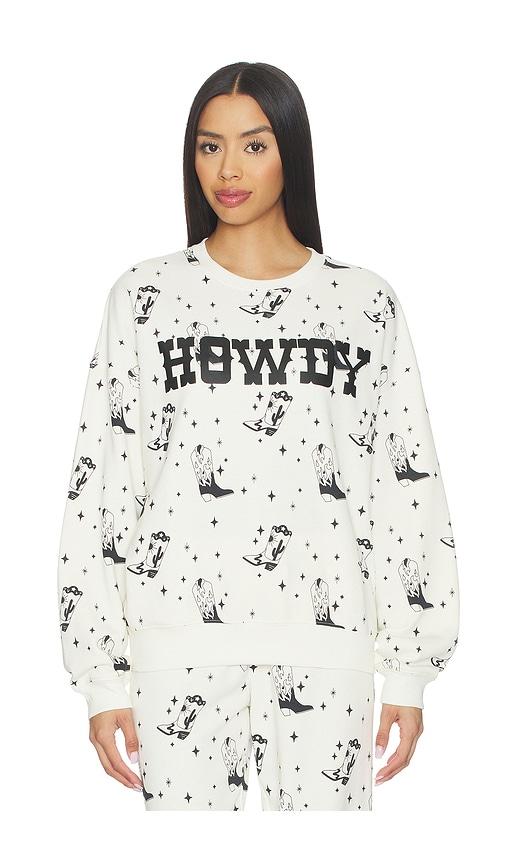 beach riot devyn oversized sweater in white.
