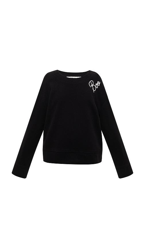 beach riot kids little cassia top in black.