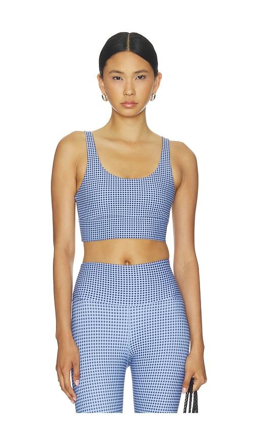 beach riot leah top in lavender.