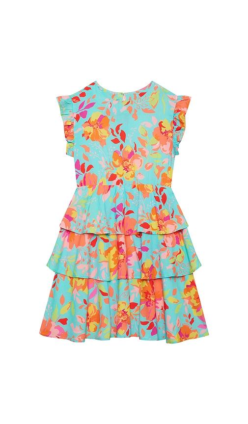 beach riot little honey dress in blue.