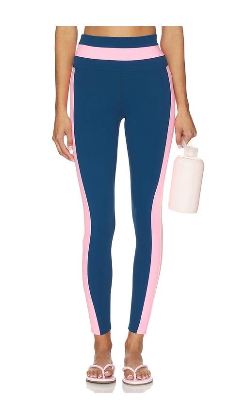 beach riot mariella legging in navy,pink.