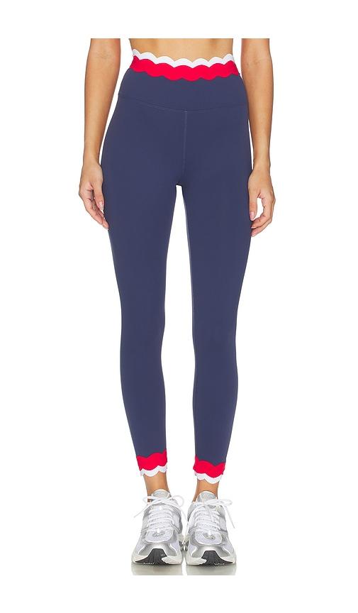 beach riot stacy 7/8 legging in navy.