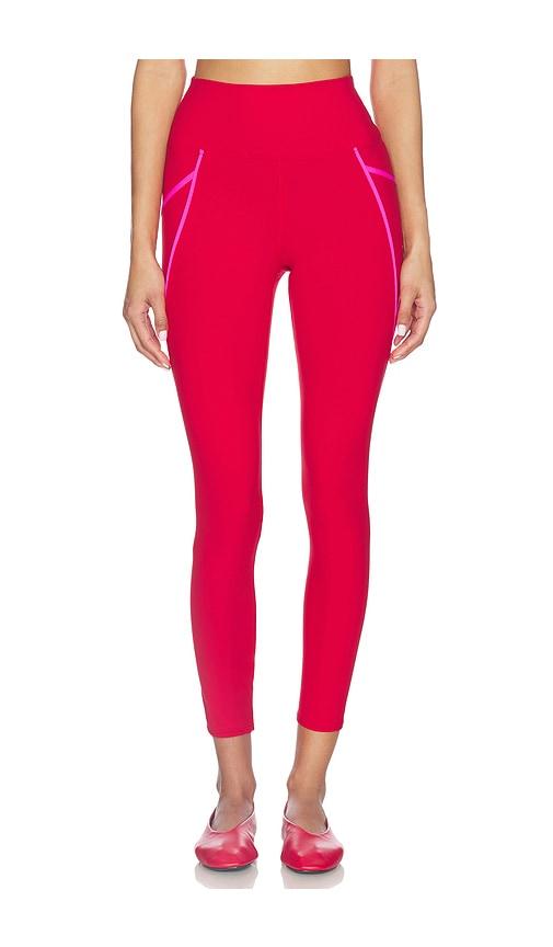 beach riot von legging in red.