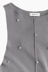 bead-embellished top