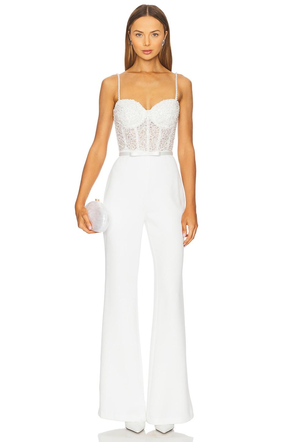 beaded embellished jumpsuit