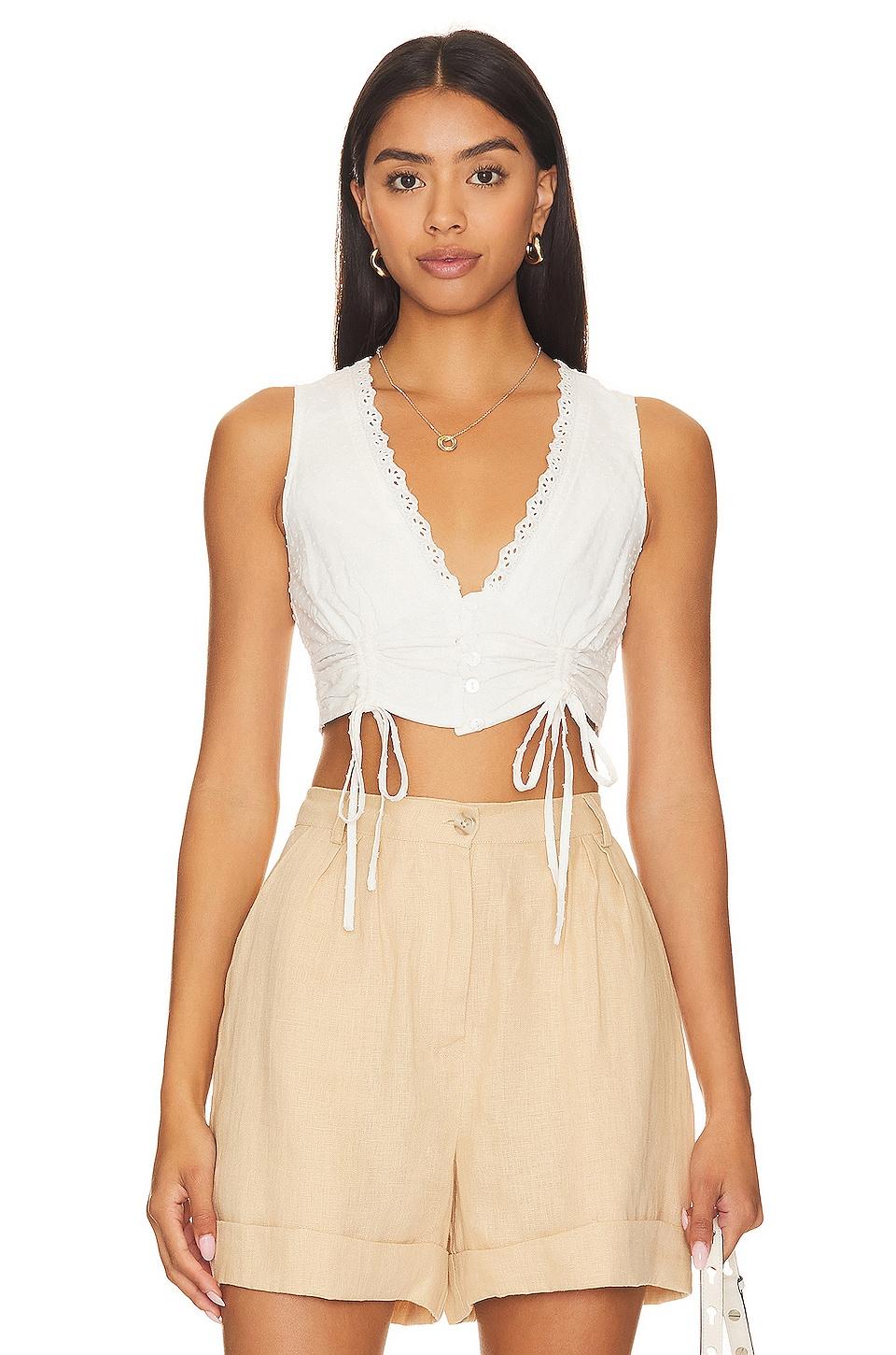 beatrice deep v top