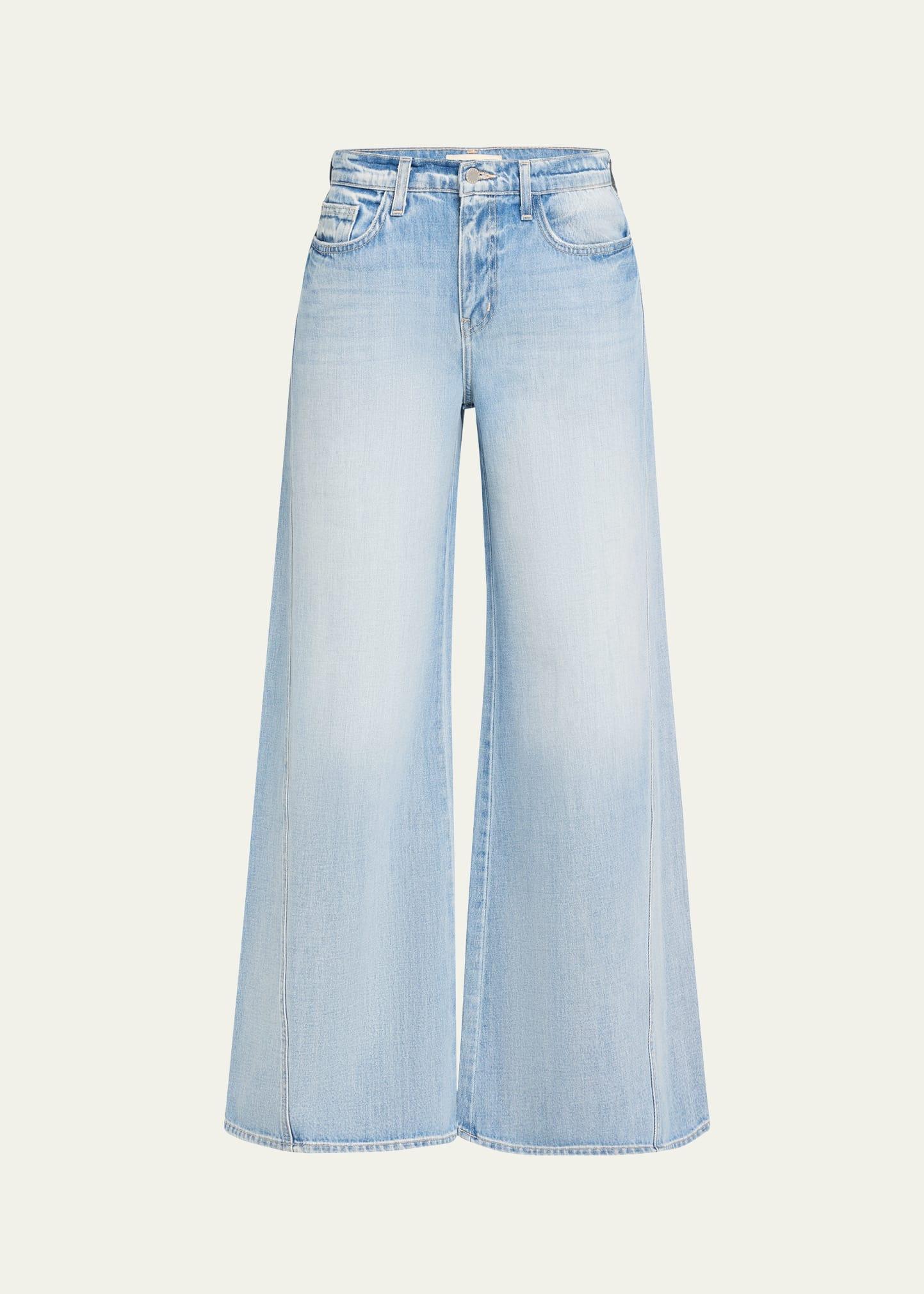 beau wide-leg jeans