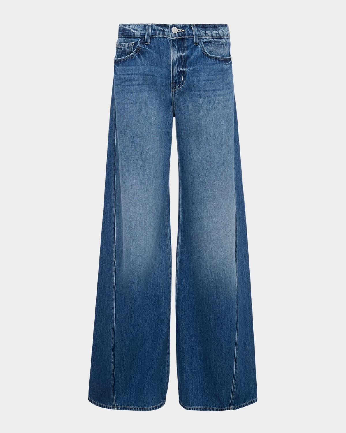beau wide-leg jeans
