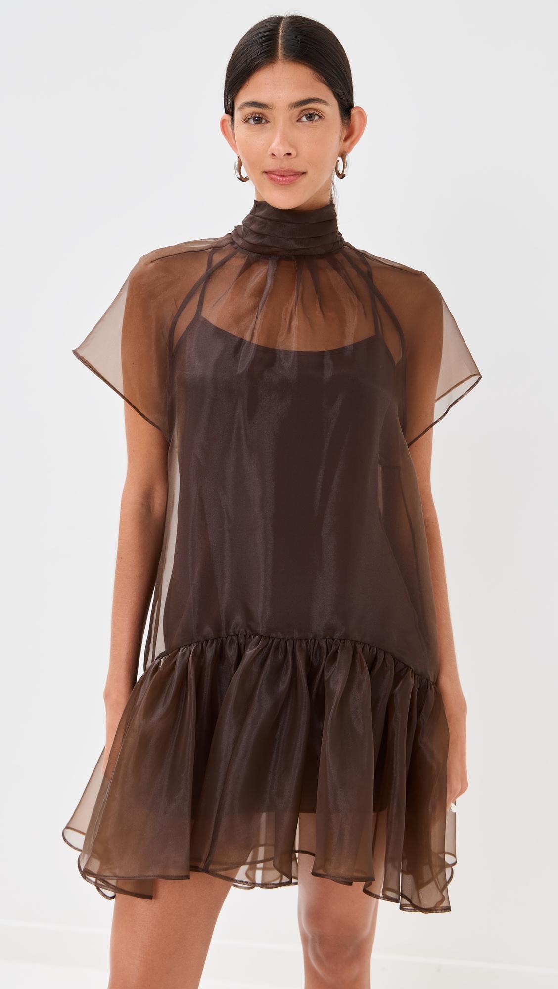 beaux tiered mini dress