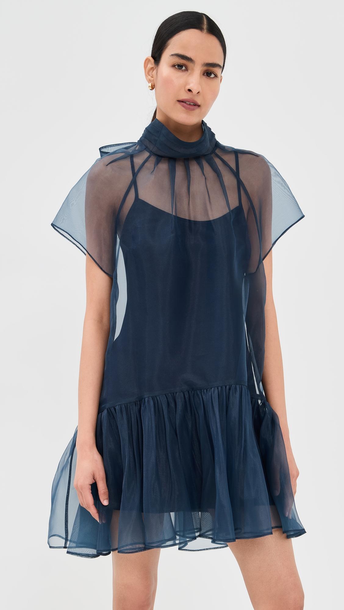 beaux tiered mini dress